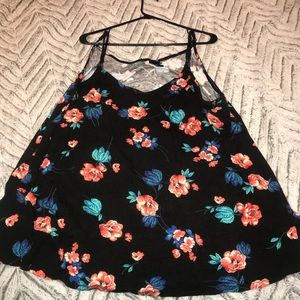 Torrid Floral tank top